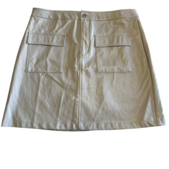 Marc New York Dresses & Skirts - NWT Marc New York faux leather mini skirt Size 14​​​​​